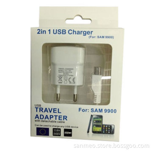 2-in-1 USB Charger for Samsung 9900, Can be Used to Charge Any USB DevicesNew